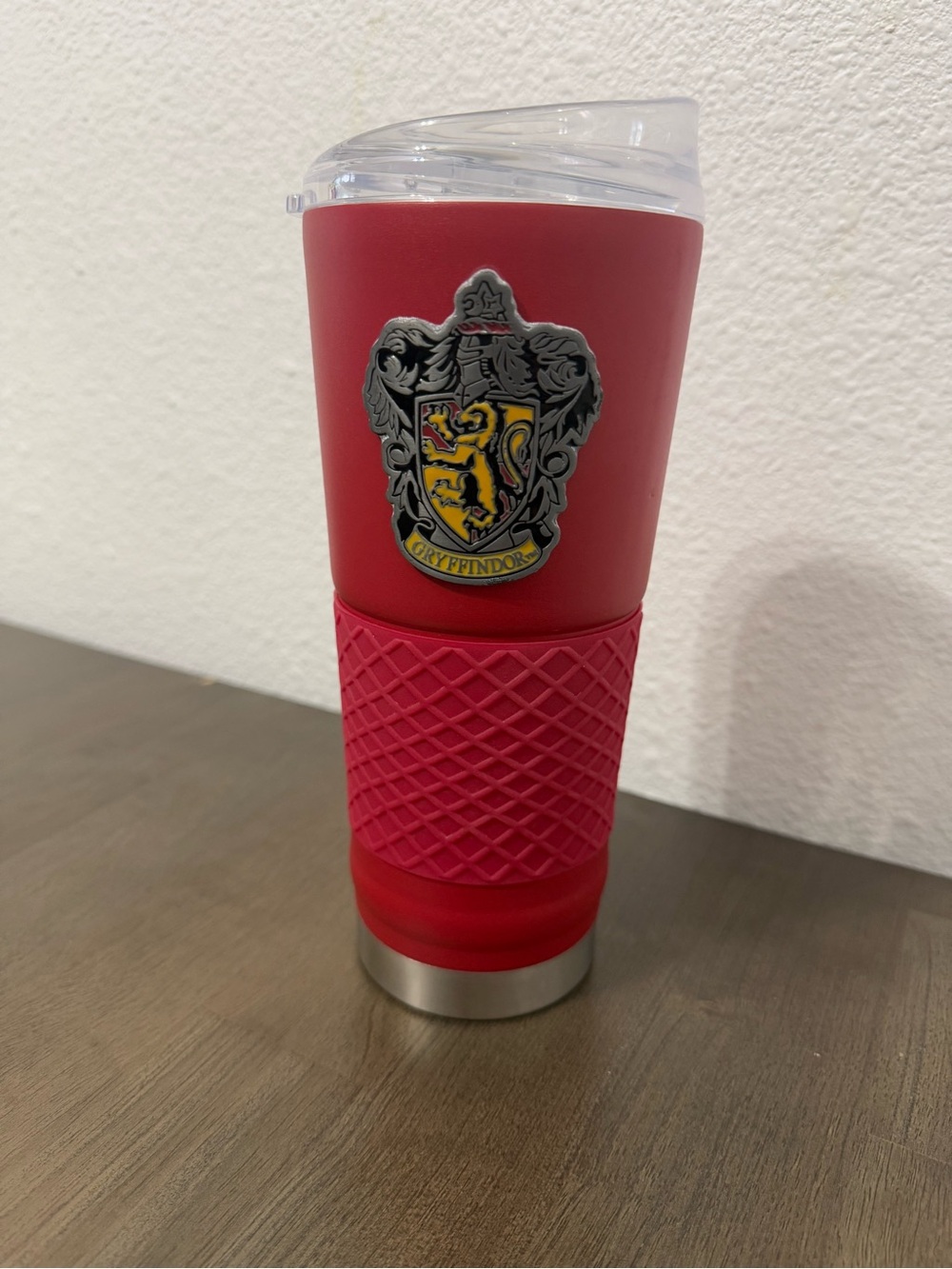 Harry Potter Gryffindor Red Insulated Travel Tumbler with Grip